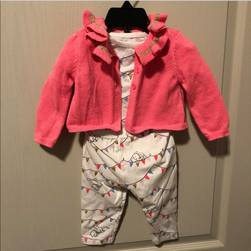 Disney Gap matching set 6-12m